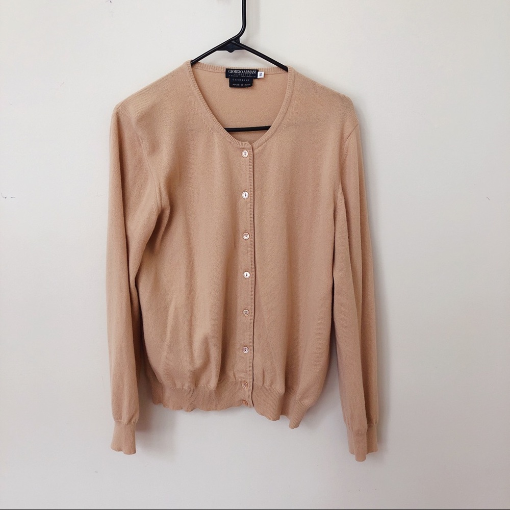 GIORGIO ARMANI Cashmere cardigan